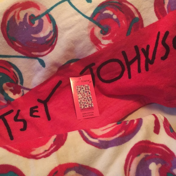 B. Johnson for kids beach towel. $ is for each